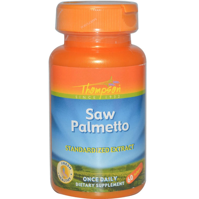 Thompson Saw Palmetto Standardised Extract 60 Softgels