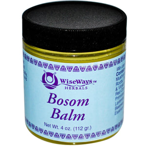 WiseWays Herbals LLC Bosom Balm 112 g 4 oz - Herbal Supplement