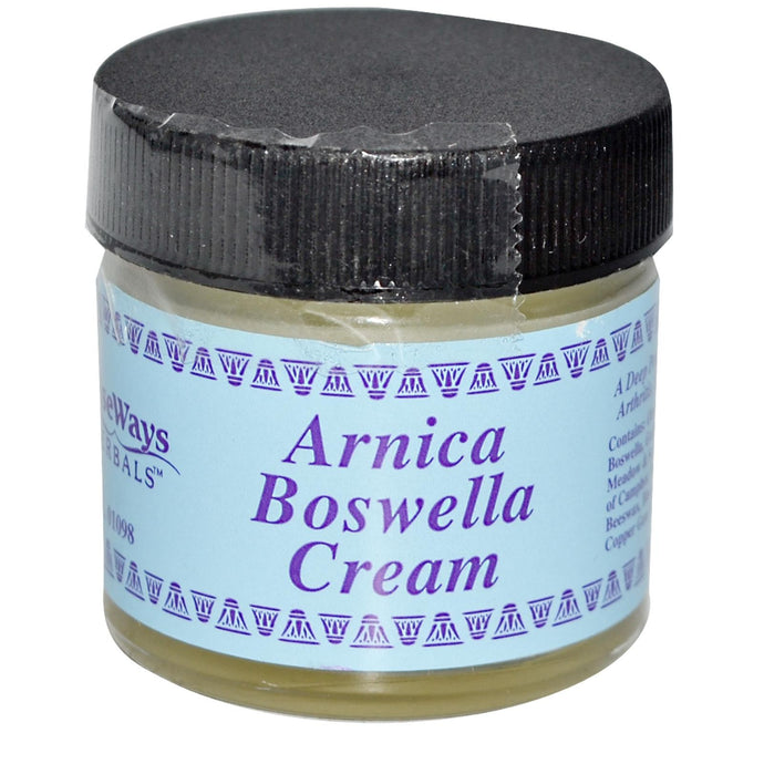 WiseWays Herbals Arnica Boswella Cream 29.6 g 1 oz - Herbal Supplement