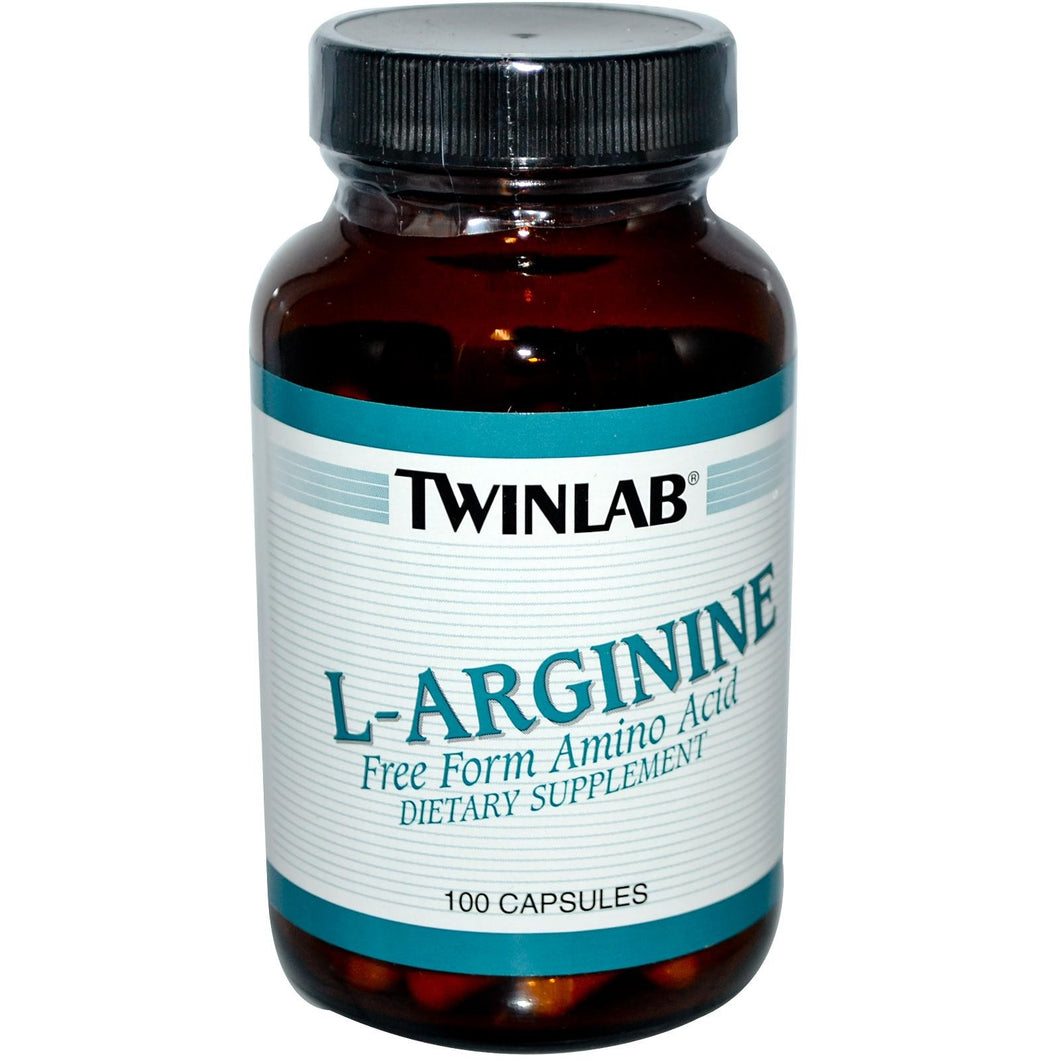 Twinlab L-Arginine 100 Capsules - Dietary Supplement