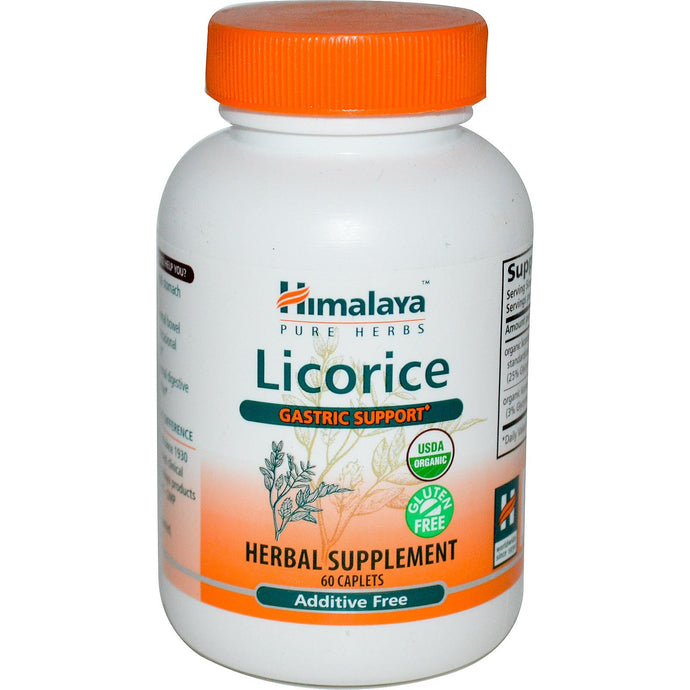 Himalaya Herbal Healthcare Licorice Gastric Support 60 Caplets