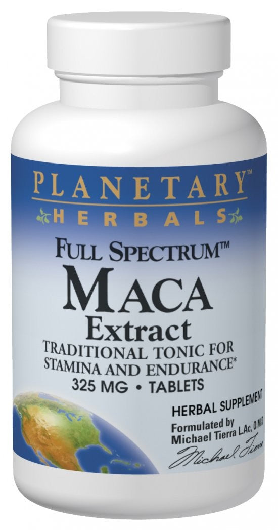 Planetary Herbals Maca Extract Full Spectrum 60 Tablets