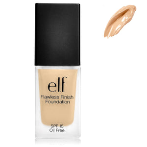 E.L.F., Flawless Finish Foundation, Oil Free, Natural, 0.68 fl oz (20 ml)