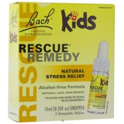 Bach Original Flower Essences for Kids Natural Stress Relief Alcohol Free Formula Dropper 10 ml 0.35 fl oz