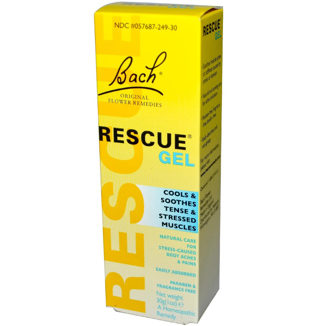 Bach Original Flower Essences Rescue Gel Fragrance Free 30 g 1 oz