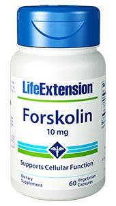 Life Extension Forskolin 10mg 60 VCaps - Dietary Supplement