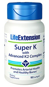 Life Extension Super K with K2 Complex 90 Softgels