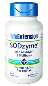 Life Extension Sodzyme with GliSODin & WOLFBERRY 90 Veggie Caps