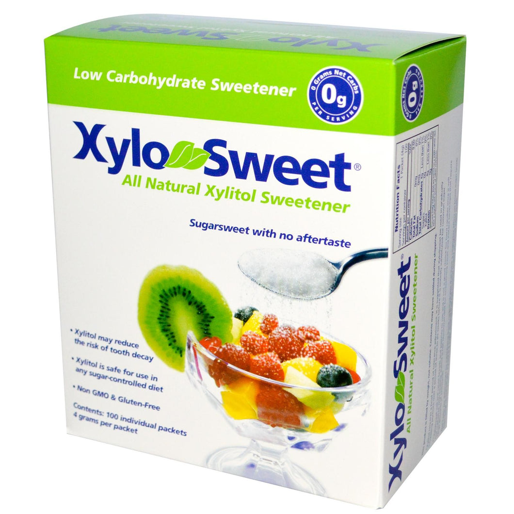 Xlear Inc., (Xclear) Xylo-Sweet, 100 Packets, 4 g Each