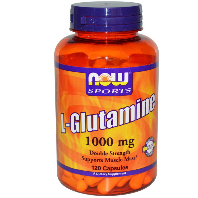 Now Sports, L-Glutamine, 1000mg, 120 Capsules ... VOLUME DISCOUNT