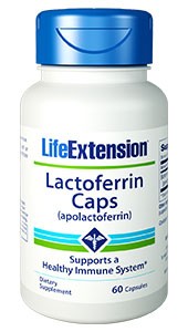 Life Extension Lactoferrin Caps 60 Capsules - Dietary supplement