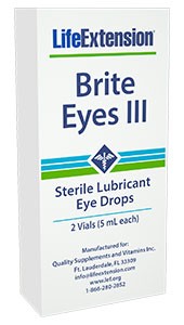 Life Extension Brite Eyes III 2 Vials (5ml Each) - With n-acetyl-carnosine