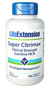 Life Extension Super Citrimax 180 Veggie Capsules - Dietary Supplement