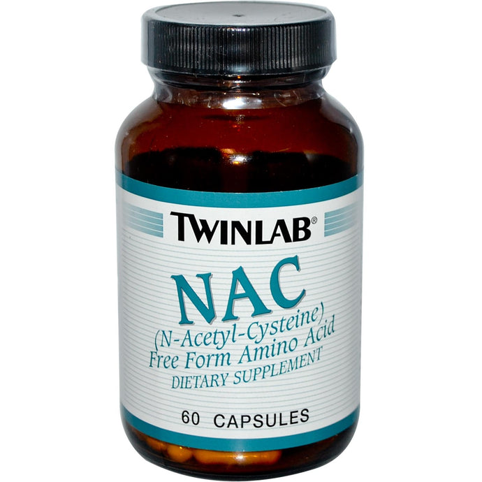 Twinlab NAC (N-Acetyl-Cysteine) 60 Capsules - Dietary Supplement