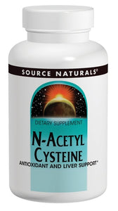 Source Naturals N-Acetyl Cysteine 1000mg 120 Tablets
