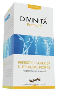 Divinita' Premium, Prebiotic, Organic Brown Seaweed, 60 Capsules
