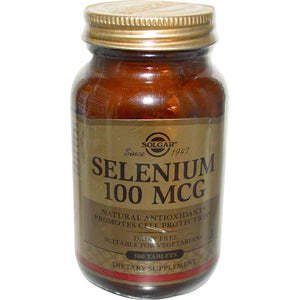 Solgar Selenium 100 mcg 100 Tablets - Dietary Supplement
