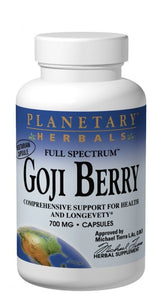 Planetary Herbals, Full-Spectrum, Goji Berry, 700 mg, 180 Capsules