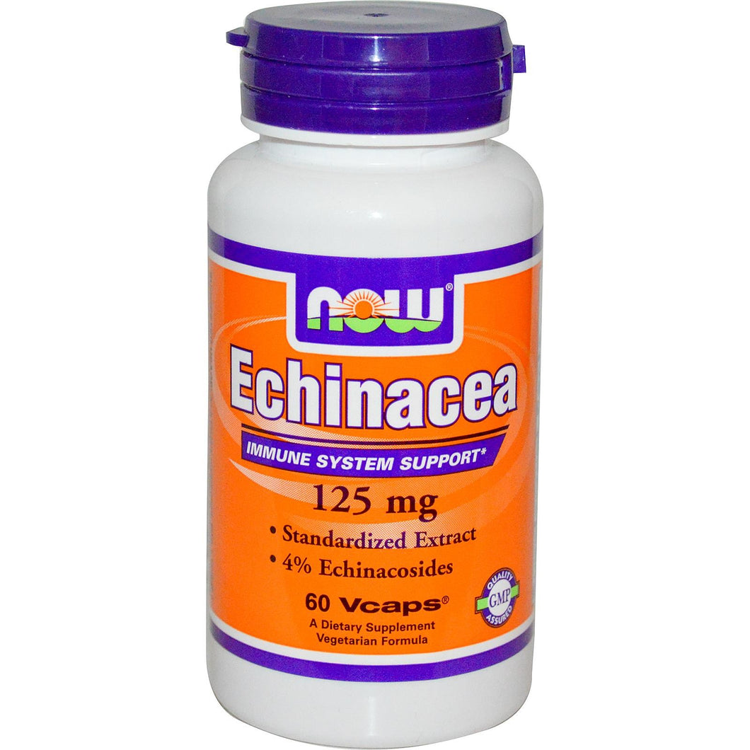 Now Foods, Echinacea, 125 mg, 60 VCaps