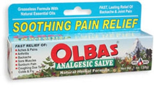 Olbas Therapeutic Analgesic Salve, Natural Herbal Formula, 28 g