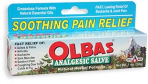 Olbas Therapeutic Analgesic Salve, Natural Herbal Formula, 28 g