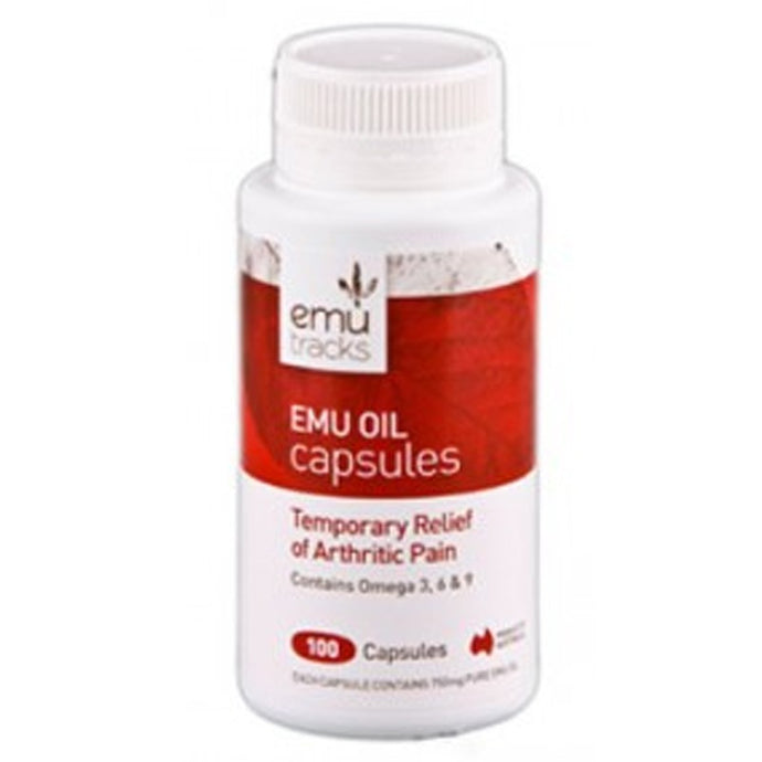 Emu Tracks, Emu Oil, 750 mg, 100 Caspules ... VOLUME DISCOUNT