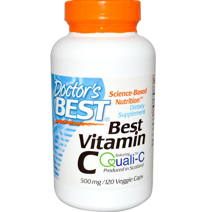 Doctor's Best, Best Vitamin C, 500 mg, 120 Veggie Capsules