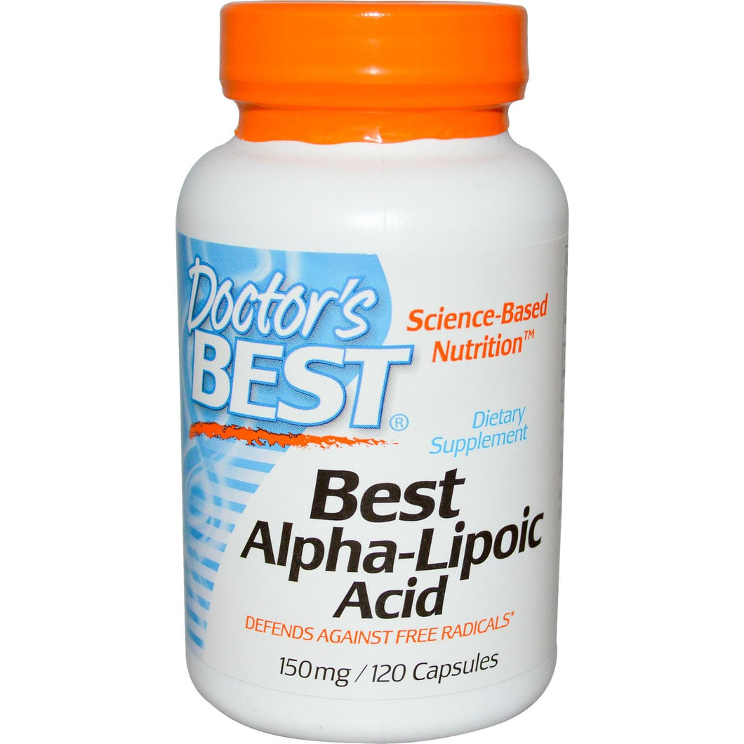 Doctor's Best Best Alpha Lipoic Acid 150mg 120 Capsules