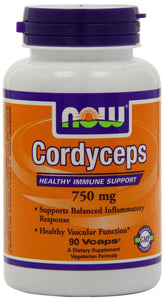 Now Foods, Cordyceps, 750 mg, 90 VCaps