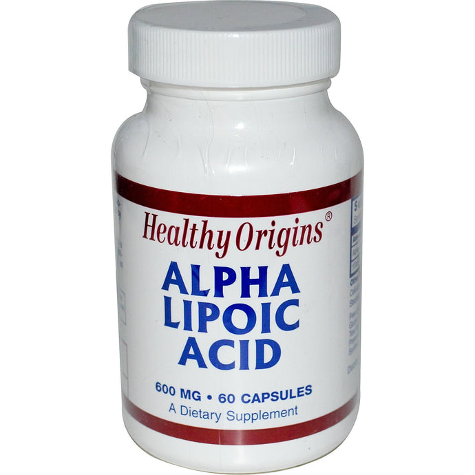Heathy Origins Alpha Lipoic Acid 600mg 60 Capsules