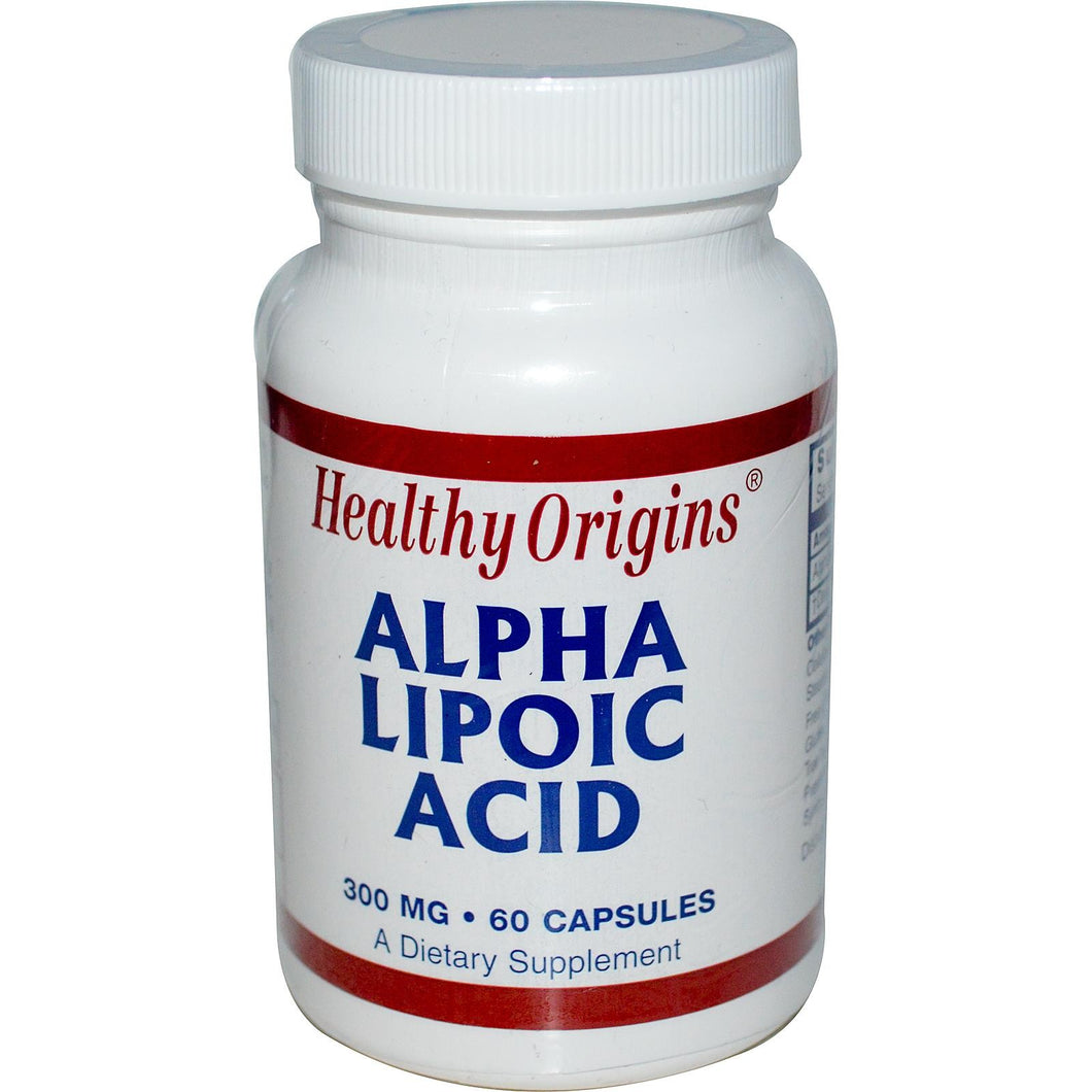Healthy Origins, Alpha Lipoic Acid, 300 mg, 60 Capsules