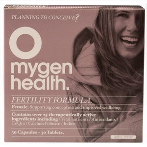 Mygen Health Fertility Formula Female 30 Capsules + 30 Tablets for women