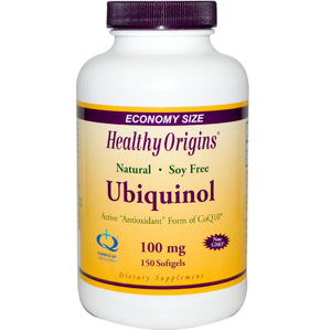 Healthy Origins, Ubiquinol, 100 mg, 120 Softgels