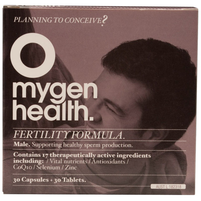 Mygen Health Fertility Formula Male 30 Tablets + 30 Capsuless