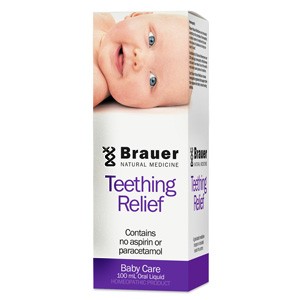 Brauer Natural Medicine, Baby & Child, Teething Relief, 100 ml