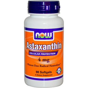 Now Foods, Astaxanthin, 4 mg, 90 Softgels ... VOLUME DISCOUNT