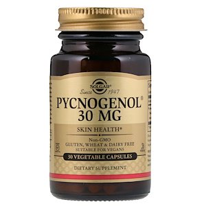 Solgar Pycnogenol® -- 100 mg - 30 Vegetable Capsules
