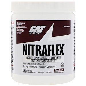 GAT NITRAFLEX Black Cherry 10.6 oz (300g)