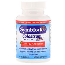 Load image into Gallery viewer, Symbiotics Colostrum Plus 60 Veg Capsules