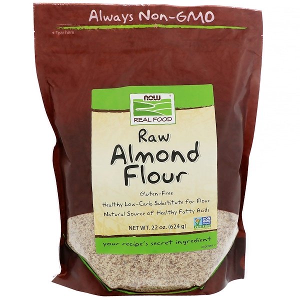 Now Foods Real Food Raw Almond Flour 22 oz (624g)
