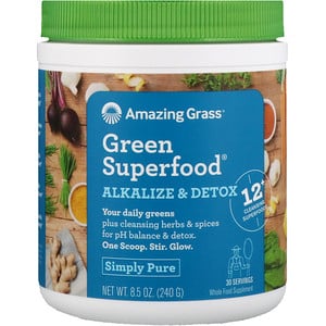 Amazing Grass Green Superfood Alkalize & Detox 8.5 oz (240g)