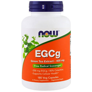 Now Foods EGCg Green Tea Extract 400mg 180 Veg Capsules
