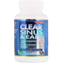Load image into Gallery viewer, Clear Products, Clear Sinus &amp; Ear, 60 Capsules
