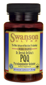 Swanson Ultra PQQ Pyrroloquinoline Quinone 20 mg 30 Veggie Capsules