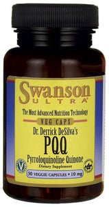 Swanson Ultra, PQQ, Pyrroloquinoline Quinone, 10 mg, 30 Veggie Capsules