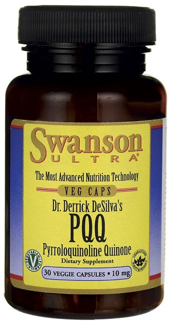 Swanson Ultra, PQQ, Pyrroloquinoline Quinone, 10 mg, 30 Veggie Capsules