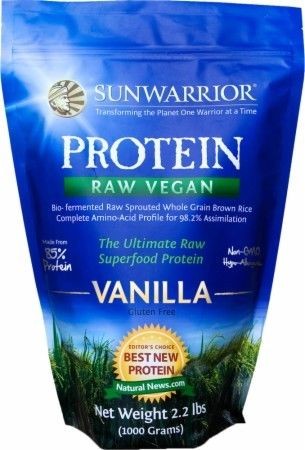 SunWarrior Rice Protein Vanilla 1 kg 2.2 lbs - Protein Supplement