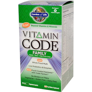 Garden Of Life Vitamin Code Family 120 UltraZorbe Veggie Caps