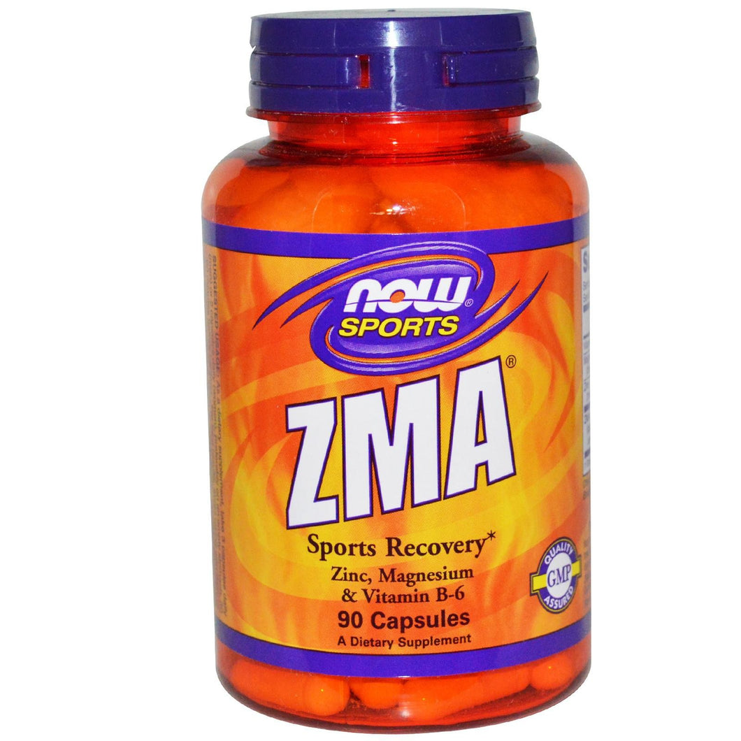 Now Sports ZMA Sports Recovery 90 Caps - Dietary Supplement
