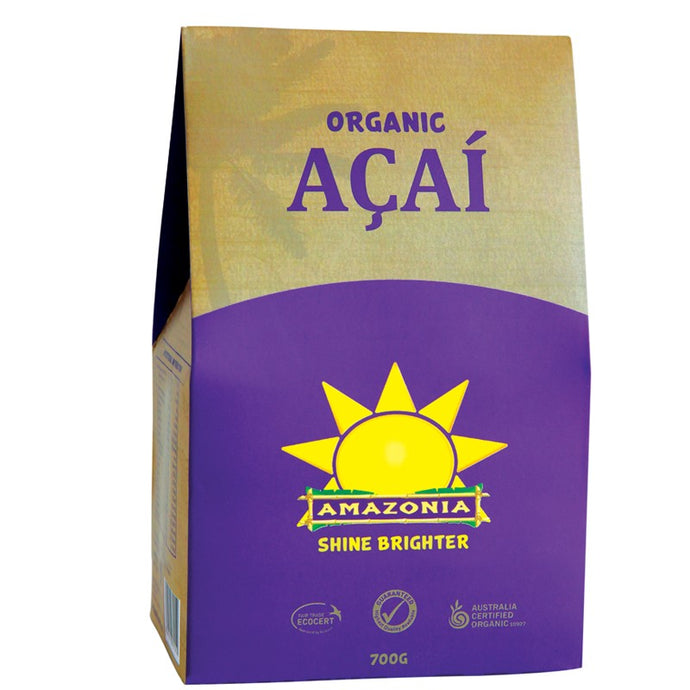 Amazonia, Acai Powder, Organic, 700 g